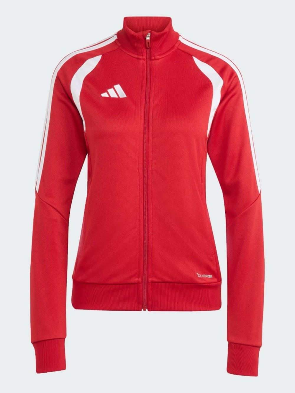 ADIDAS RED & WHITE TIRO26 LEAGUE TRAINING JACKET LARGE